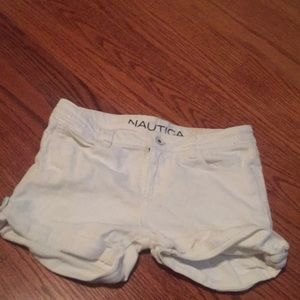 White shorts